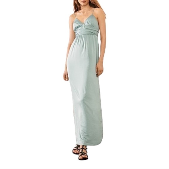 New! ba&sh Rixelle Maxi Dress - Picture 1 of 12